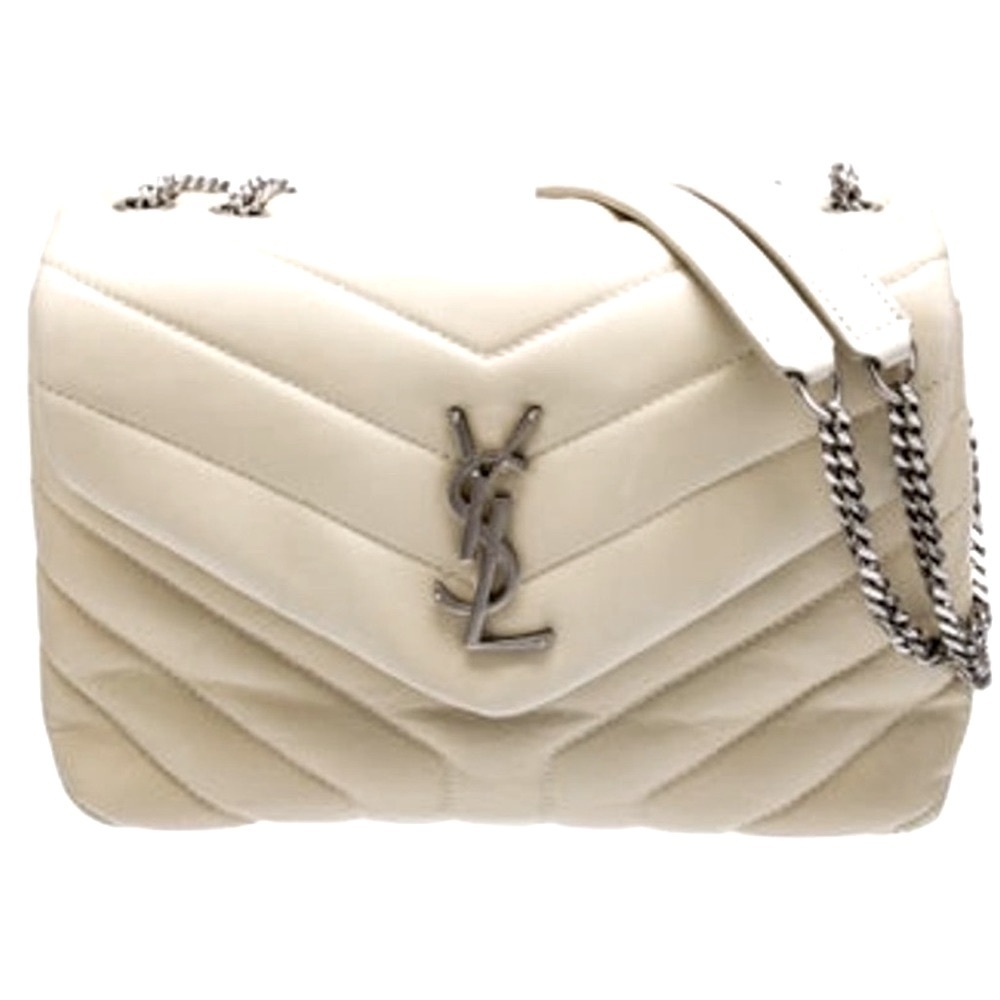 Saint Laurent Monogram Matelassé LouLou Bagel - Picture 2 of 10